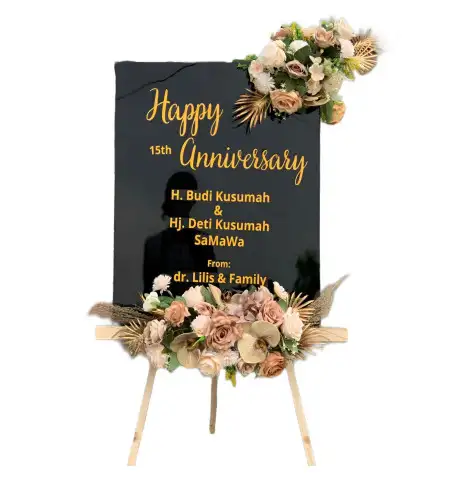 Papan Bunga Akrilik Diwek